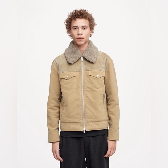 Rag & Bone Matthew Jacket With Removable Shearling Trim - Picture 9 of 10
